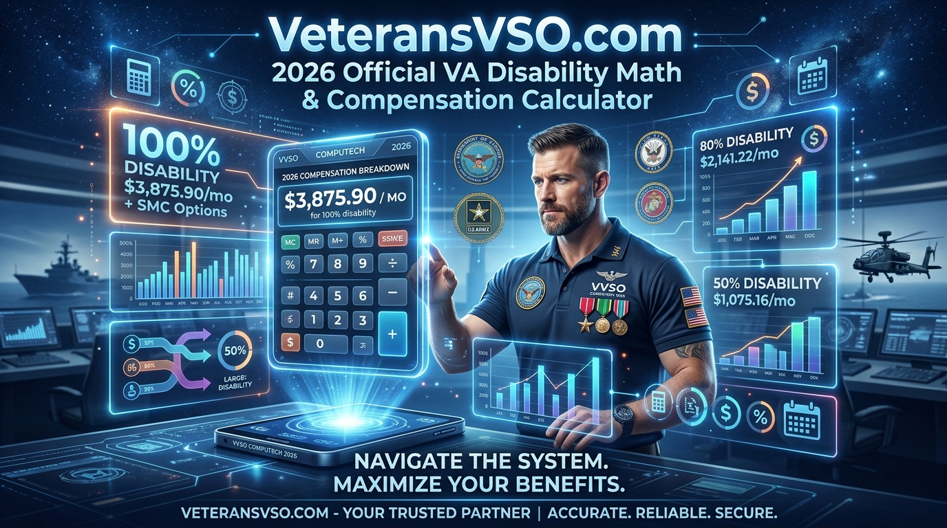 100% TDIU Unemployability ($3,737+/Mo)