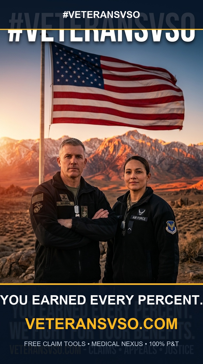 You Earned Every Percent (Combat Veterans)