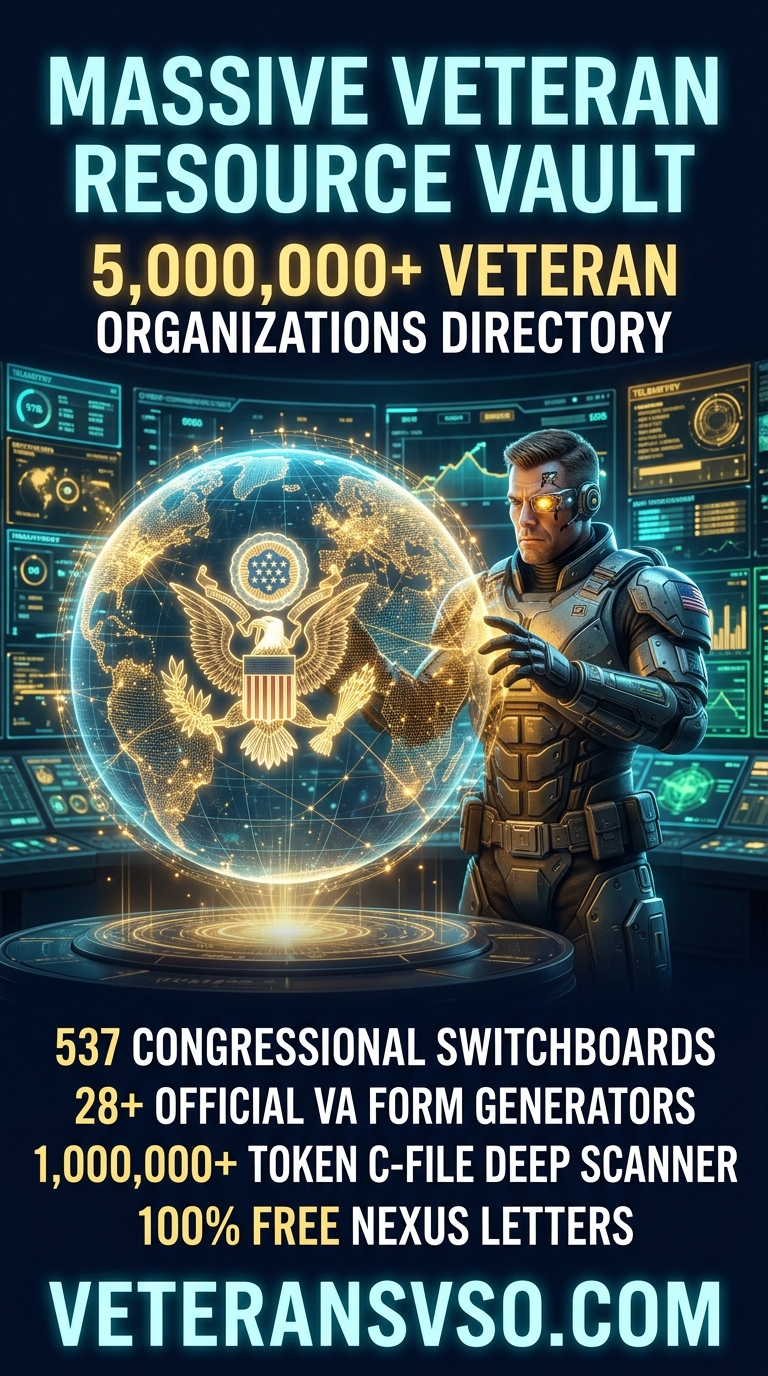 Massive Veteran Resource Vault Futuristic TikTok Ad
